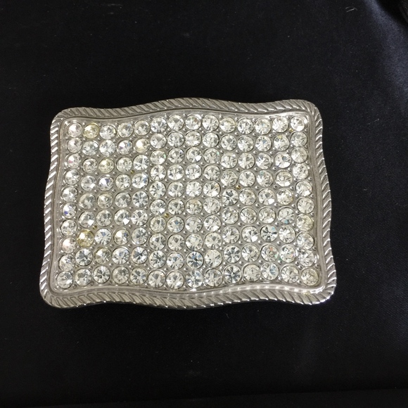 Roger Enterprises Texas Star Ranger Western Silvertone Belt Buckle and a Free